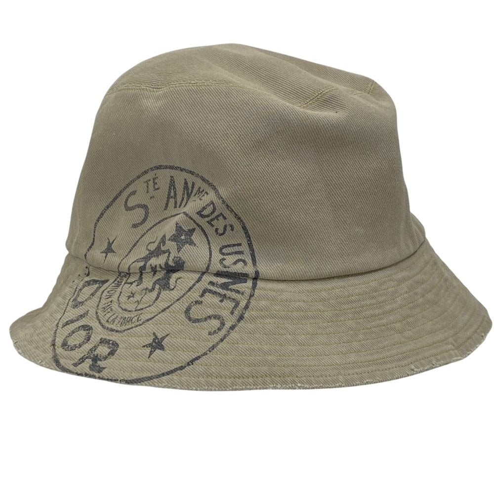Dior Bucket Hat Union Bob Beige Vintage Wash
