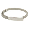 Gucci Plate Belt Metal Silver 0218