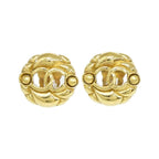 Chanel Classic Gold Earrings