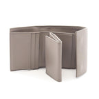 Celine Trifold Wallet Small Gray Leather — view 3