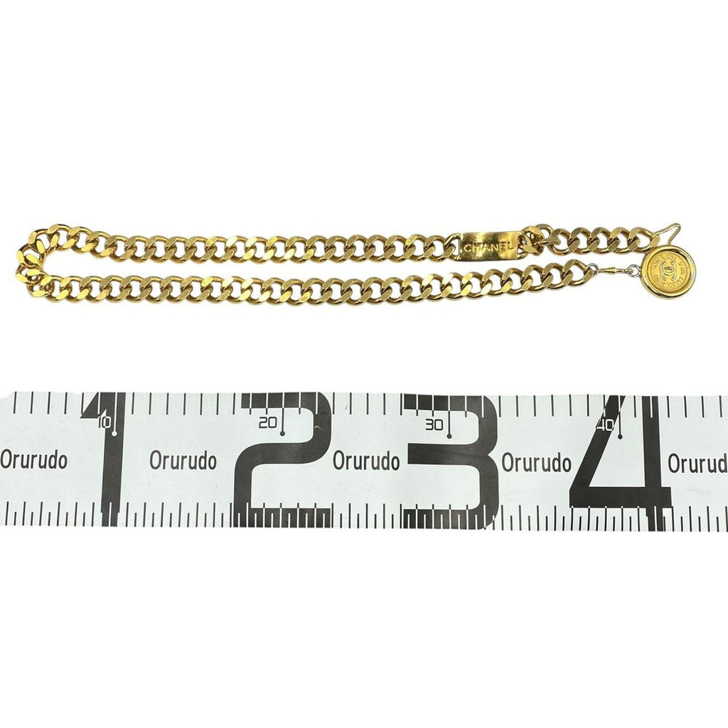 Chanel Belt CC Logo Coin Gold — view 7