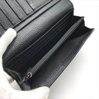 Gucci Inter Locking Leather Bifold Wallet Black — view 7