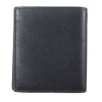 Prada 2 Mo004 Saffianoleather Bicolor Compact Wallet With Logo Hardware — view 3