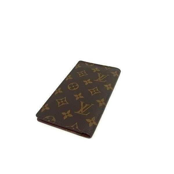 Louis Vuitton Notebook Cover Monogram Agenda Poche Brown Leather — view 3