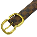 Louis Vuitton M9744 Santure Mini Belt Accessories Small Damier Leather Brown — view 3