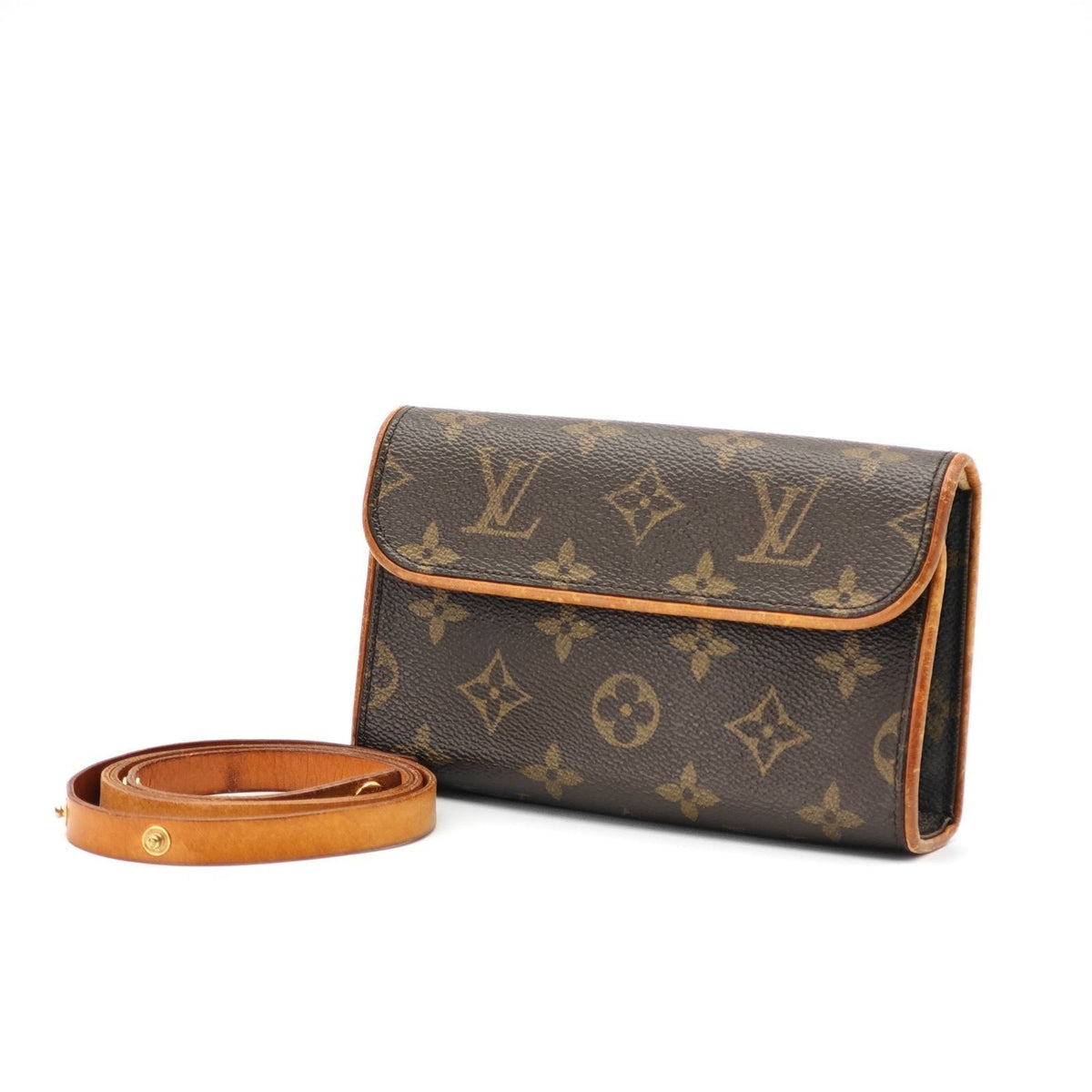 Louis Vuitton Florentine Shoulder Bag Small Pochette Brown