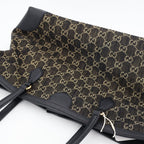 Gucci Ophidia Tote Black GG Jacquard Denim — view 9