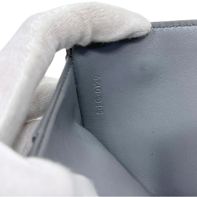 Celine Trifold Wallet Gray — view 4