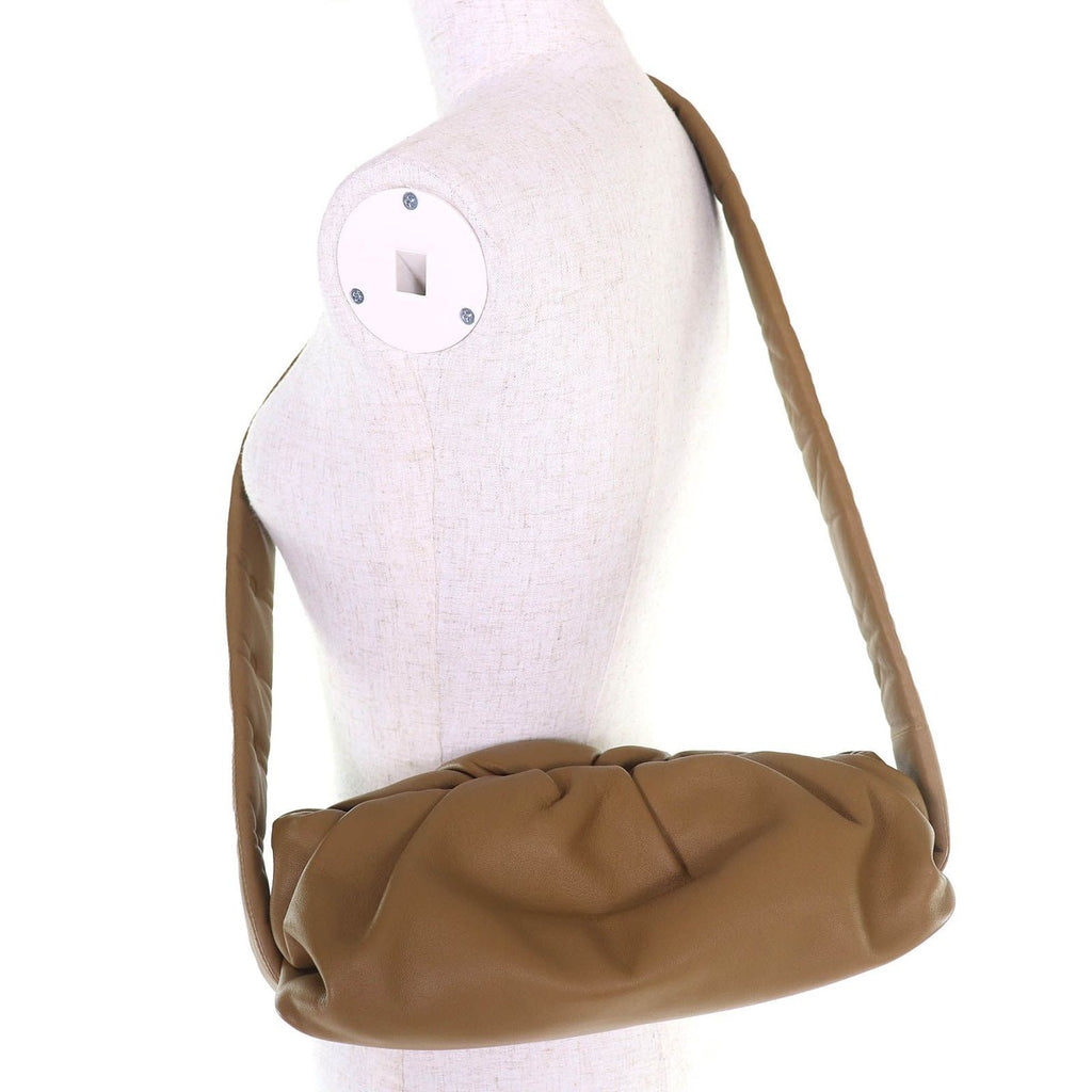 Bottega Veneta the Body Pouch Lamb Leather Shirring — view 5