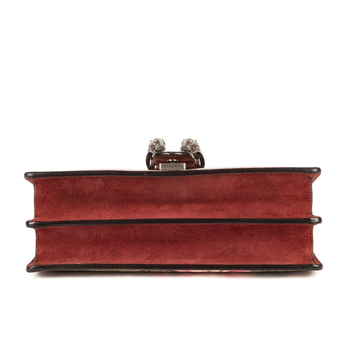 Gucci Blooms Dionysus Beige Burgundy Supreme Canvas Shoulder Bag — view 6