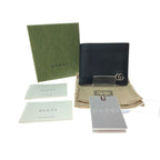 Gucci Bifold Wallet GG Marmont Leather Black