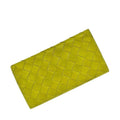 Bottega Veneta Bifold Long Wallet Yellow Cassette