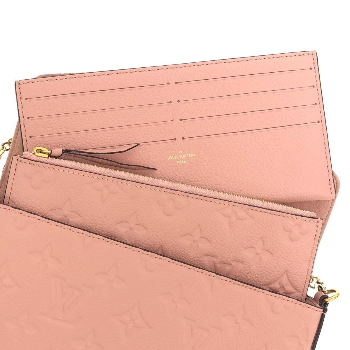 Louis Vuitton Monogram Empreinte Pochette Felicie Shoulder Bag — view 7