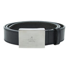 Gucci Logo Buckle Belt 90 36 Black Leather