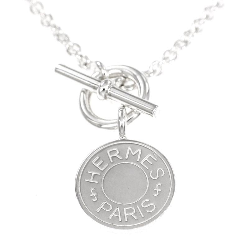 Hermes Necklace Amulet Serie Pendant Silver AG 925 40 cm — view 2