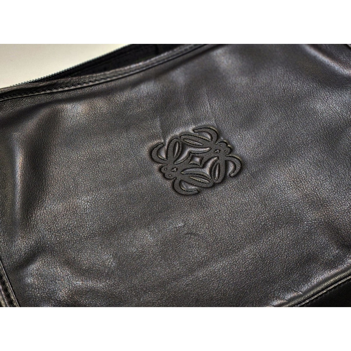 Loewe Anagram Leather Clutch Second — view 5