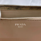 Prada Round Zipper Long Wallet Black 1 M0506 — view 8