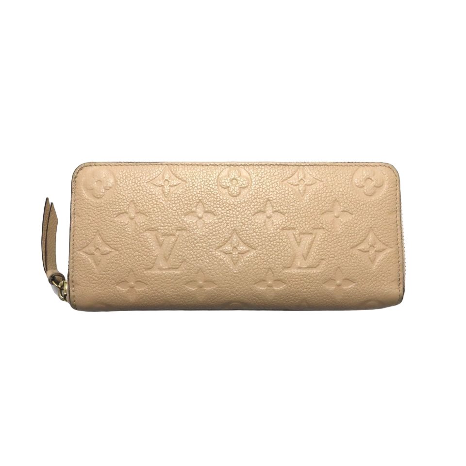 Louis Vuitton Monogram Empreinte Portefeuille Clemence Leather Wallet