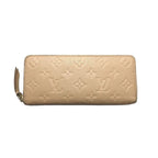 Louis Vuitton Monogram Empreinte Portefeuille Clemence Leather Wallet