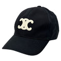 Celine Cap Women Men Brand Triomphe Canvas Black Simple Casual