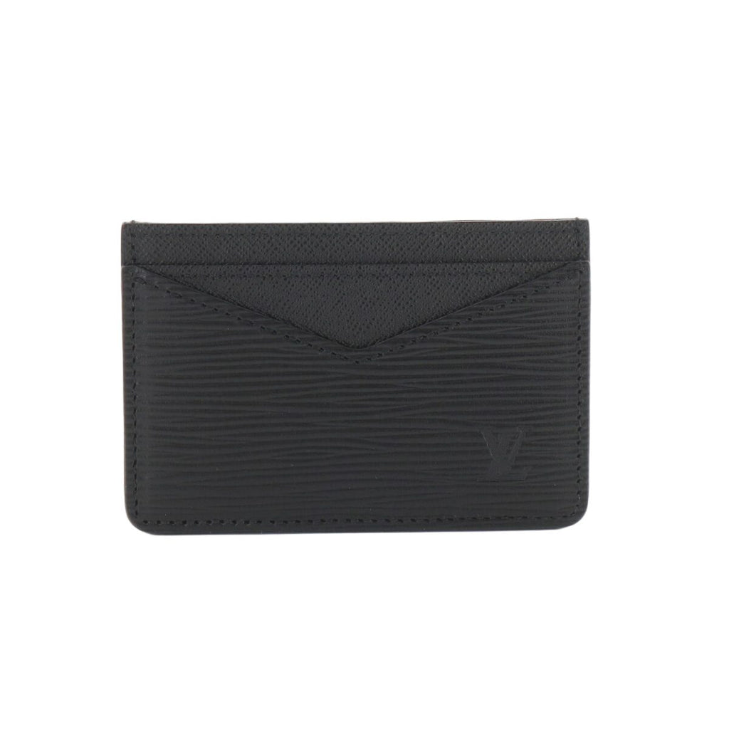 Louis Vuitton Epi Neo Card Holder Case Business Leather Noir Black