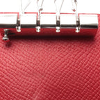 Hermes Key Case Bearn Rouge Ash Casac Leather Calf Holder Bold Red — view 5
