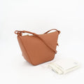 Loewe Hammock Hobo Bag Mini 2 way Leather Tan Brown