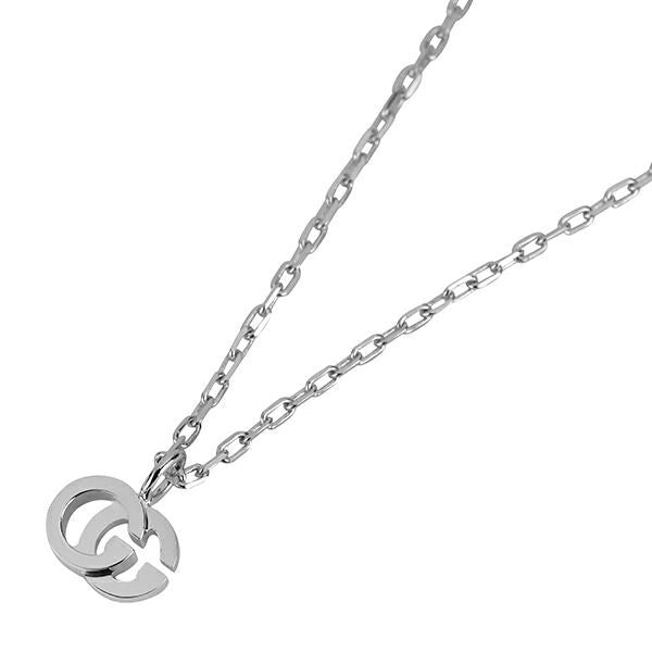 Gucci Necklace Interlocking G White Gold — view 2