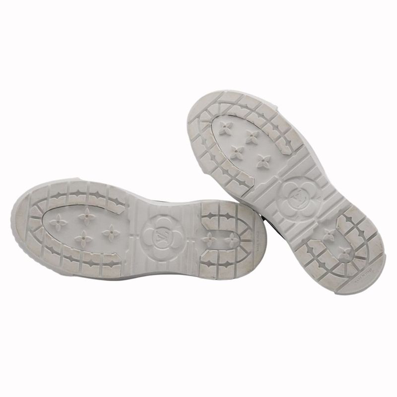 Louis Vuitton Yk Squad Line Sneakers Shoes Yayoi Kusama Black — view 4