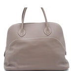 Hermes Bolide Rela 35 Etain Silver Sikkim Handbag
