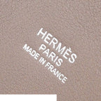 Hermes Bolide Rela 35 Etain Silver Sikkim Handbag — view 6