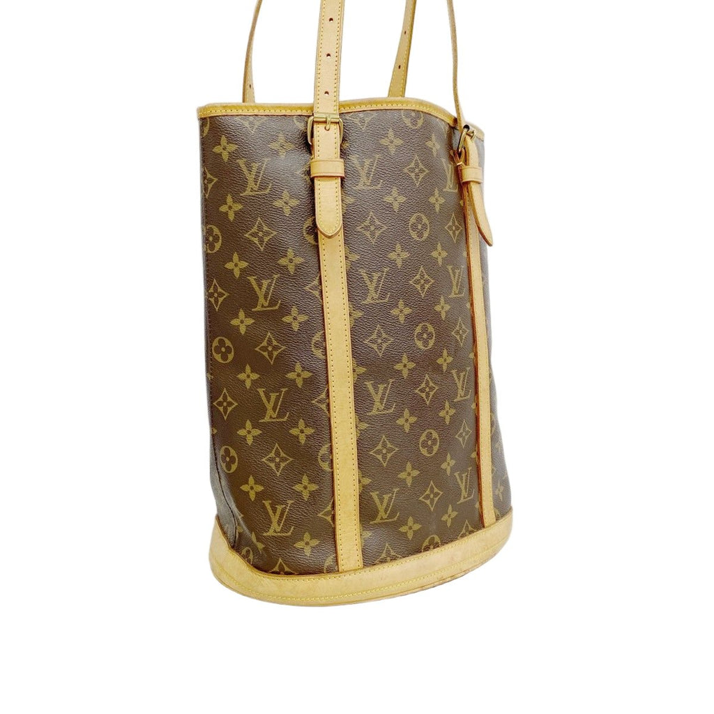 Louis Vuitton Tote Monogram Bucket GM Brown — view 2