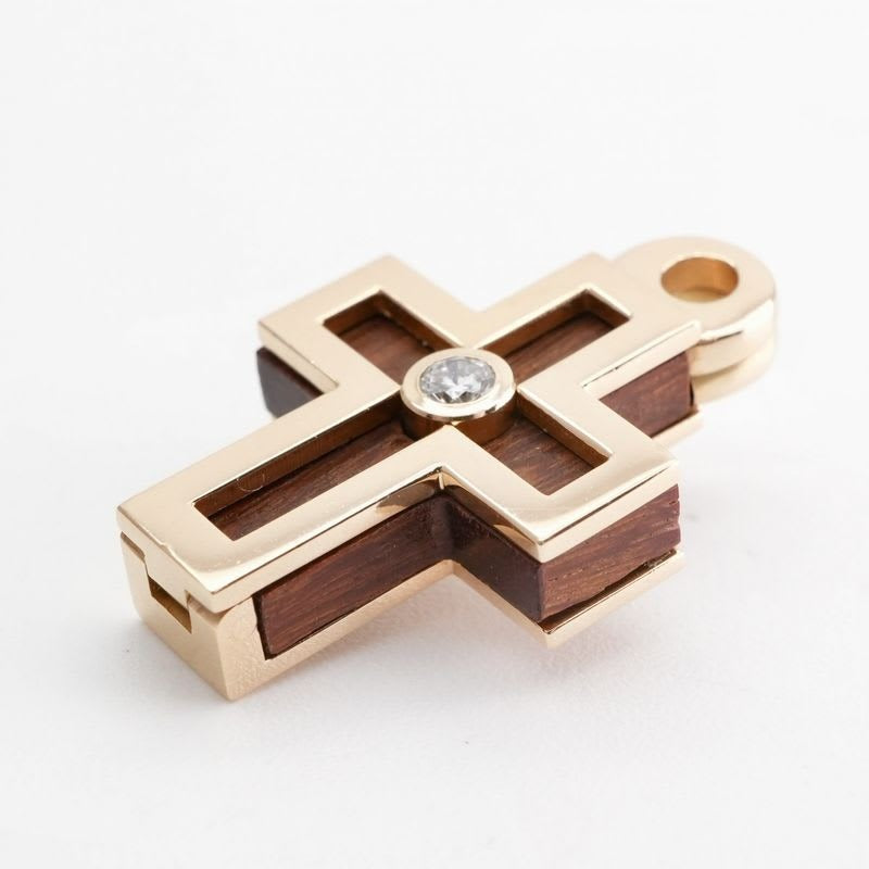 Hermes Cross 750 Gold Antique
