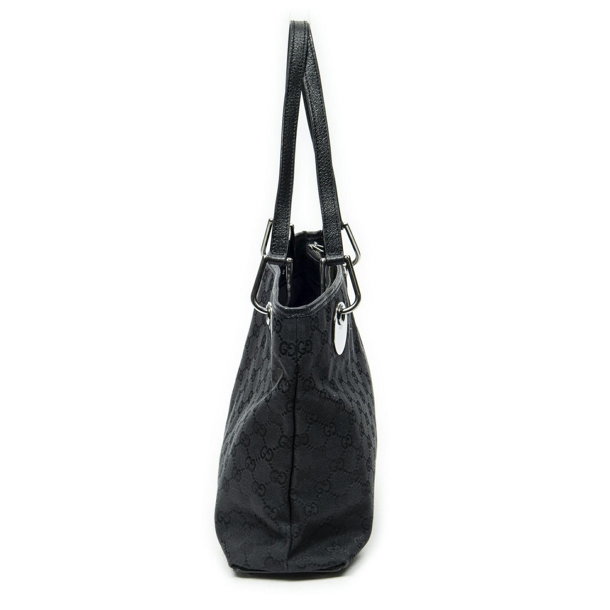 Gucci Eclipse Tote Black GG Canvas — view 3