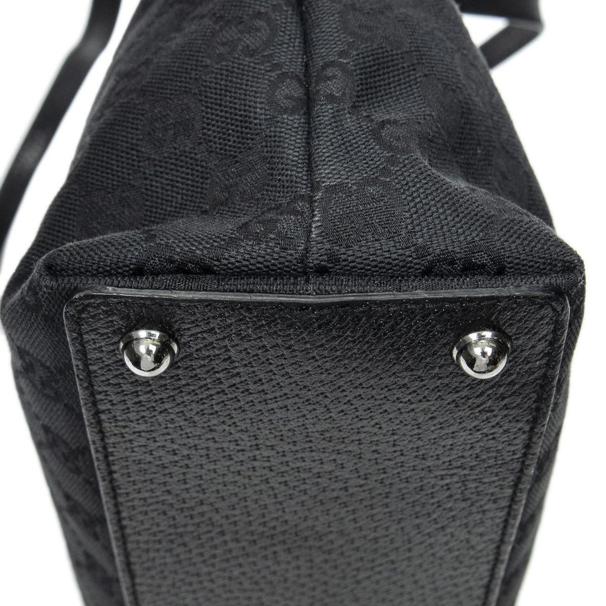 Gucci Eclipse Tote Black GG Canvas — view 8