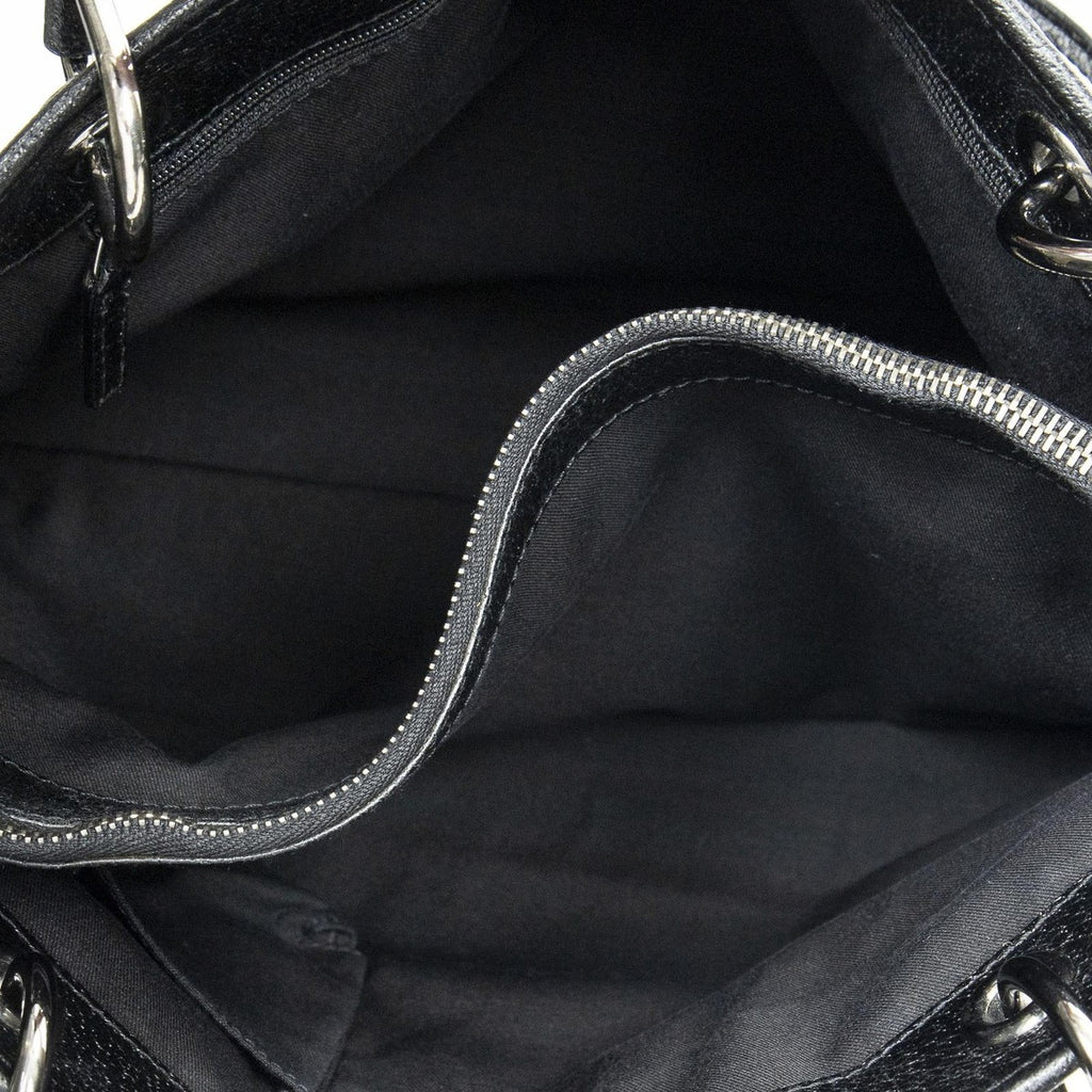 Gucci Eclipse Tote Black GG Canvas — view 9