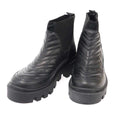 Gucci Side Gore Leather Boots Black 36.5