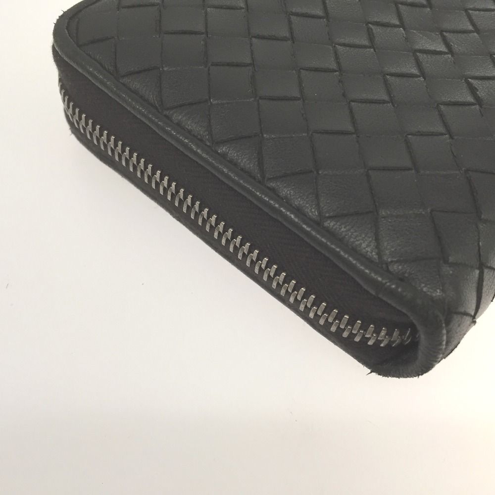 Bottega Veneta Long Wallet Round Zipper Intrecciato — view 4