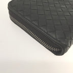 Bottega Veneta Long Wallet Round Zipper Intrecciato — view 4