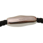 Hermes Wave Double Tour Dubreuil Vosuft Black Bracelet Accessory 0044 — view 4