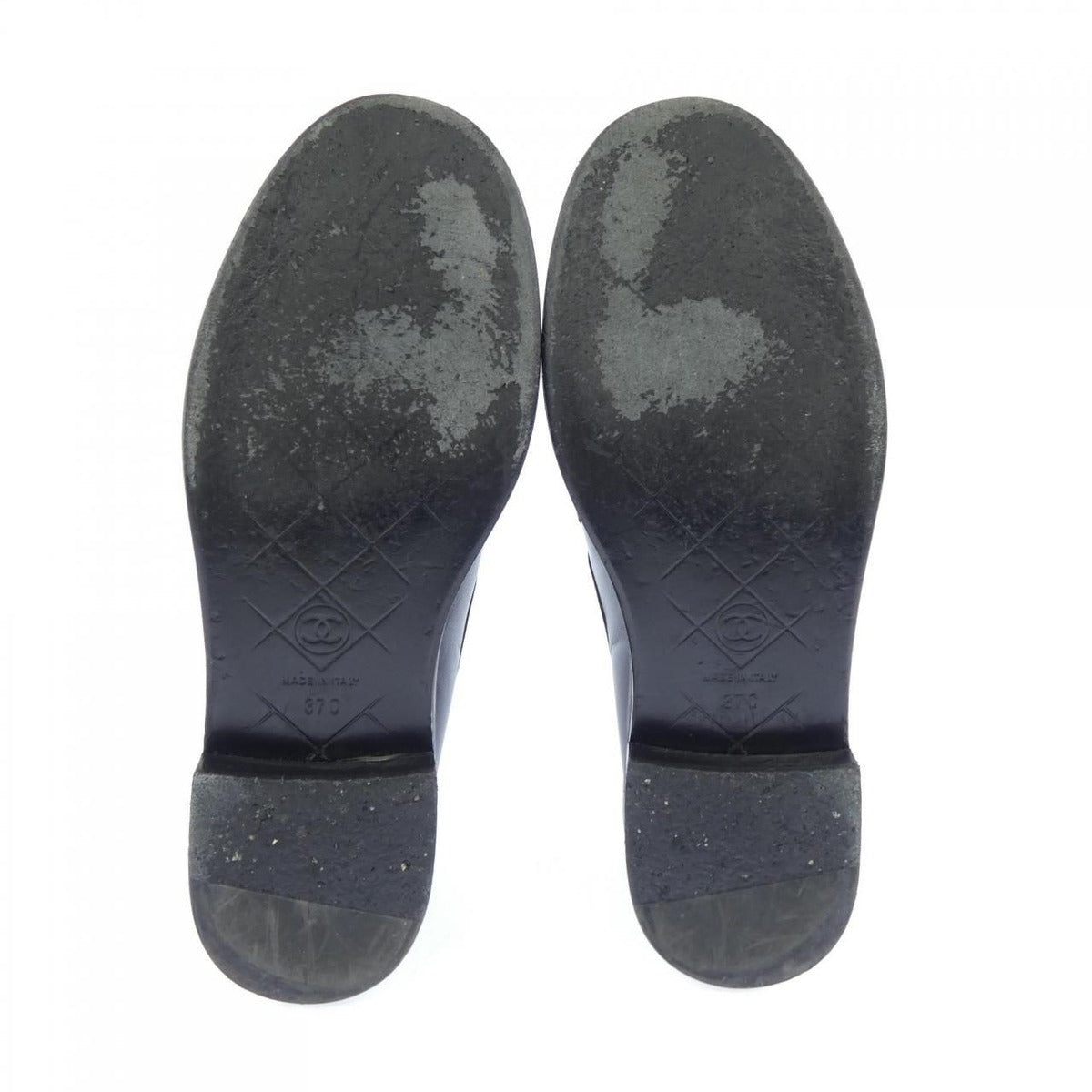Chanel Loafers Turnlock Quilted Shoes — view 4