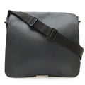 Louis Vuitton Taiga Shoulder Bag Leather Canvas Ardoise Black
