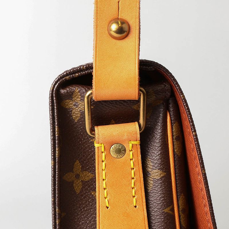 Louis Vuitton Shoulder Bag Cartes Ciel MM Brown — view 9