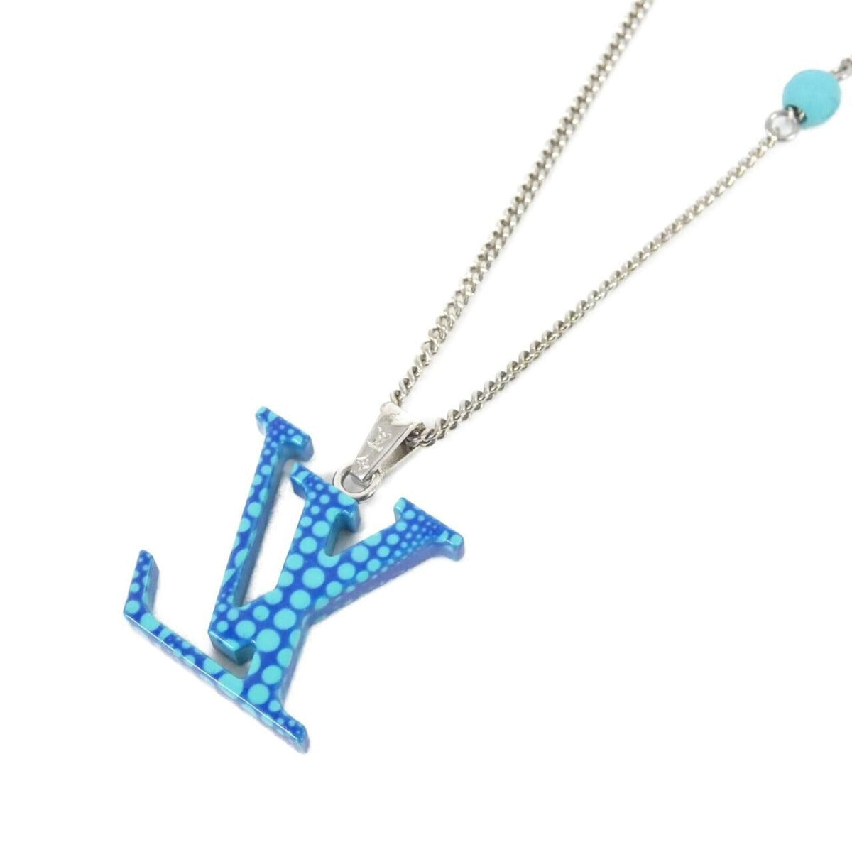 Louis Vuitton Pendant LV Pumpkin Necklace Bleu — view 3