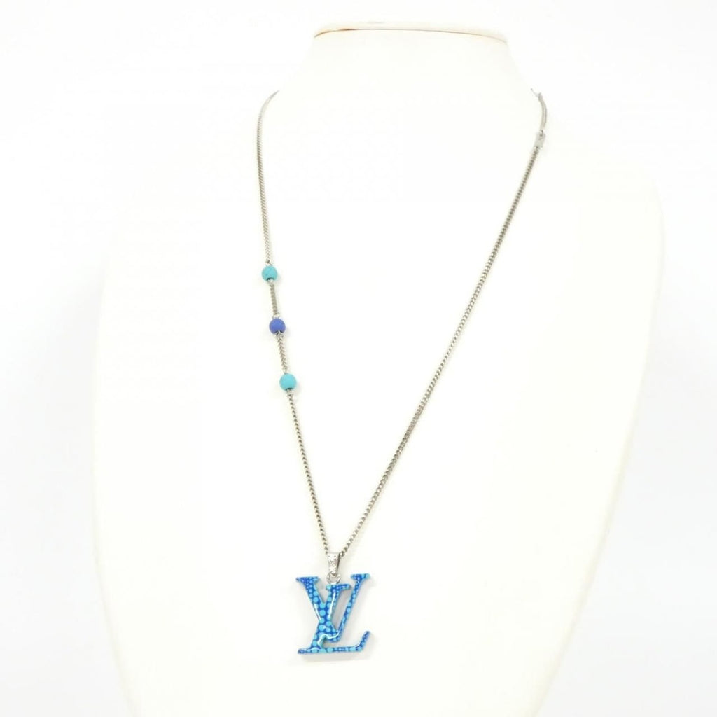 Louis Vuitton Pendant LV Pumpkin Necklace Bleu — view 5
