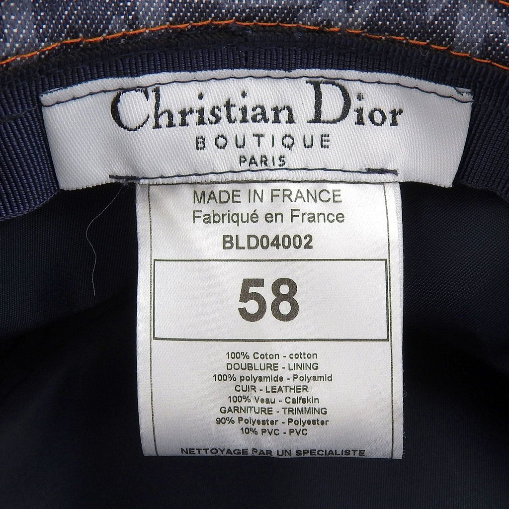 Christian Dior Vintage 100% Cotton Trotter — view 8