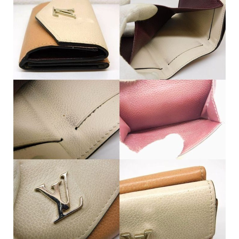 Louis Vuitton Ub0199 Portefeuille Lock Mini Compact Wallet Purse — view 4