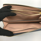 Louis Vuitton Long Wallet Portefeuille Comet Navy — view 9