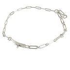 Hermes Kelly Chaine Silver Double Tour 17 Bracelet — view 2