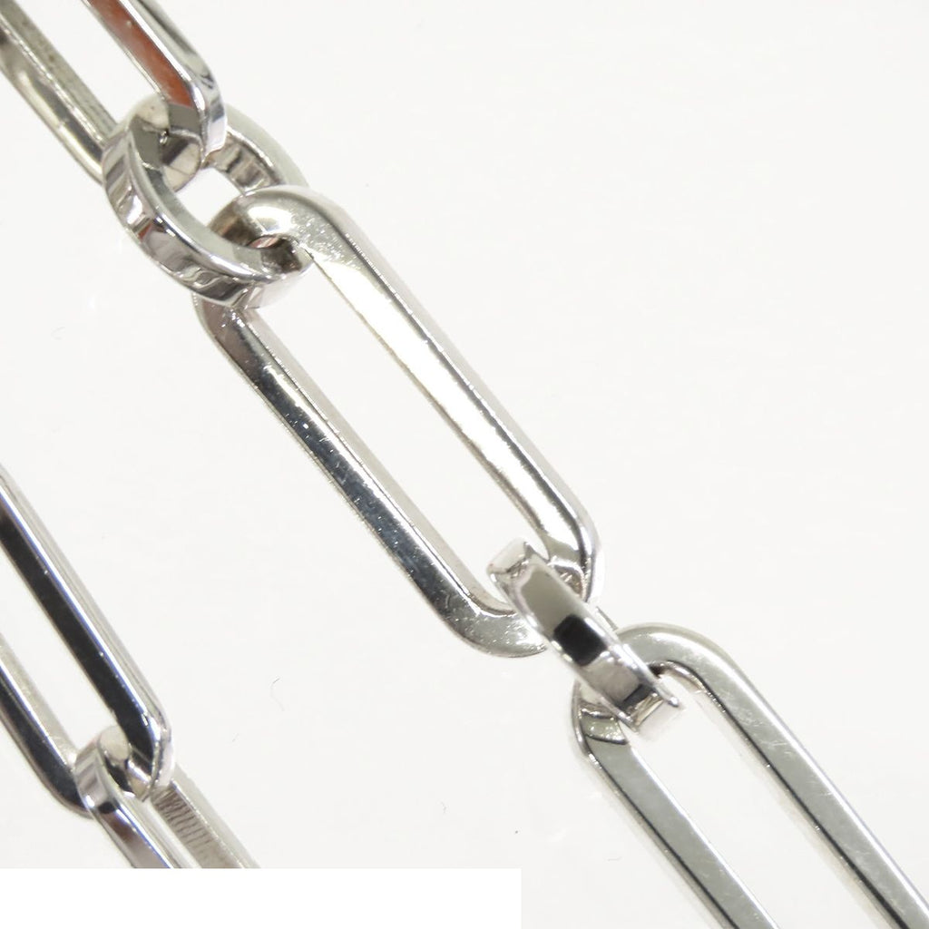Hermes Kelly Chaine Silver Double Tour 17 Bracelet — view 5